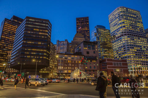 City at Night - Picture of Boston, Massachusetts