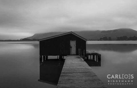 The Boat-Shed Within The Mist