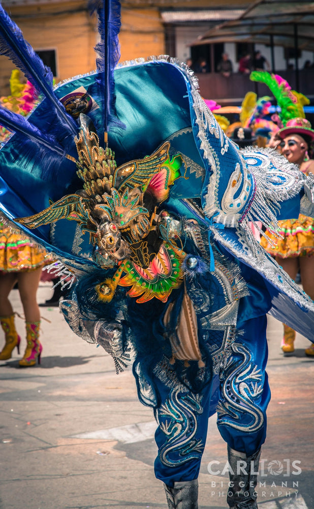Toba With Blue Costume